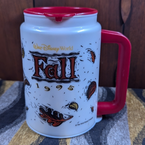 Fall 1995 Chip & Dale Disney Reusable Cup Travel Cup - Picture 1 of 8